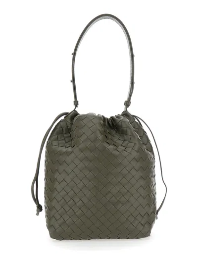 Bottega Veneta Men Secchiello Intreccio In Green