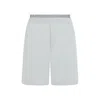 Bottega Veneta Cotton Bermuda Shorts In Grey