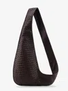Bottega Veneta Men Sling Veneto Intrecciato Leather Crossbody Bag In Multi