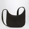 Bottega Veneta Men Small Fondant Veneto Bag In Intrecciato In Black