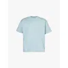 Bottega Veneta Blue Cotton T-shirt In Multicolor
