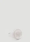 Bottega Veneta Sterling Silver Ring In Silver