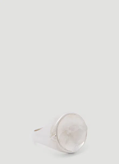BOTTEGA VENETA BOTTEGA VENETA MEN STERLING SILVER RING