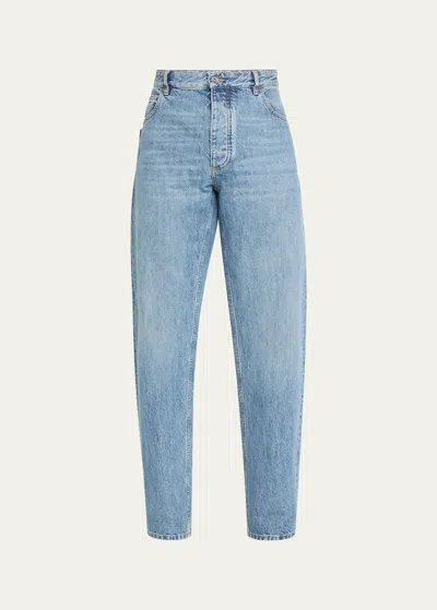 Bottega Veneta Wide Leg Jeans In Blue