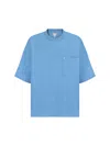 Bottega Veneta Men T-shirt In Blue