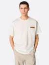 Bottega Veneta Men White Cotton T-shirt In Multi