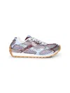 Bottega Veneta Men Technical Fabric And Mesh Orbit Sneakers In Multi