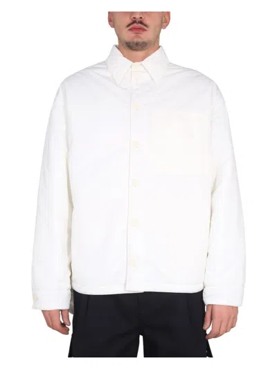 BOTTEGA VENETA MEN'S TECHNICAL NYLON JACKET