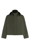Bottega Veneta Techno Fabric Jacket In Green