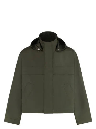 BOTTEGA VENETA MEN'S TECHNO FABRIC JACKET
