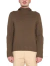 Bottega Veneta Turtleneck Sweater In Cream