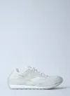 Bottega Veneta Men White Transparent Rubber Orbit Sneakers