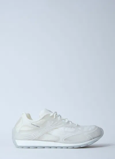 Bottega Veneta Men Transparent Orbit Sneakers In White