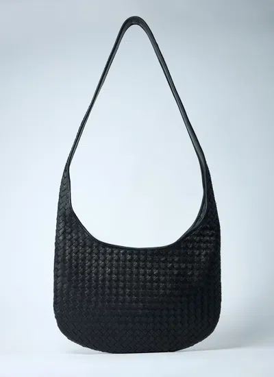 Bottega Veneta Men Veneto Shoulder Bag In Black