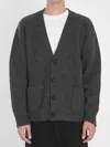 Bottega Veneta Cardigan In Lana In Black