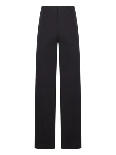 Bottega Veneta Men Wool Trousers In Gray