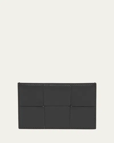Bottega Veneta Men's Woven Leather Card Case