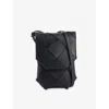 Bottega Veneta Mens  Diago Intrecciato-leather Cross-body Phone Pouch In Black/black/pinec-si