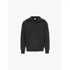 Bottega Veneta Compact Wool Cardigan In Charcoal Melange