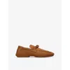 Bottega Veneta Daddy Suede Loafers - Men's - Calf Suede/rubber/calf Leather