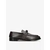 Bottega Veneta Astaire Knot-detailed Leather Loafers In Dark Brown