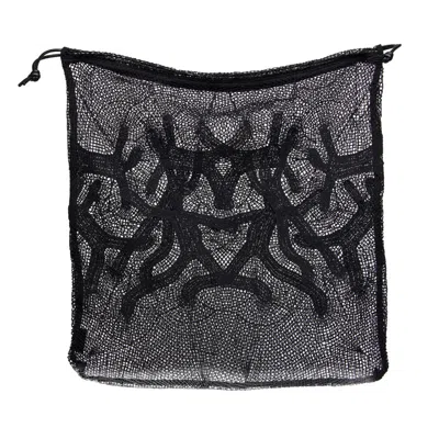 Bottega Veneta Mesh Clutch Bag In ["black"]