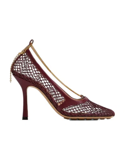 Bottega Veneta Stretch Lace Up Sandal In Multicolor