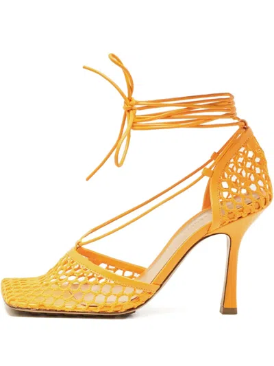 Pre-owned Bottega Veneta Mesh Lace Pumps