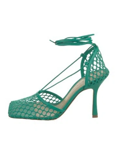 Pre-owned Bottega Veneta Mesh Sandals W/ Tags In Multi