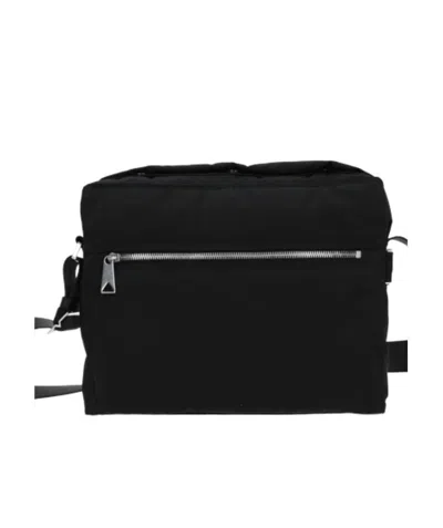 Bottega Veneta Messenger Shoulder Bag In Black