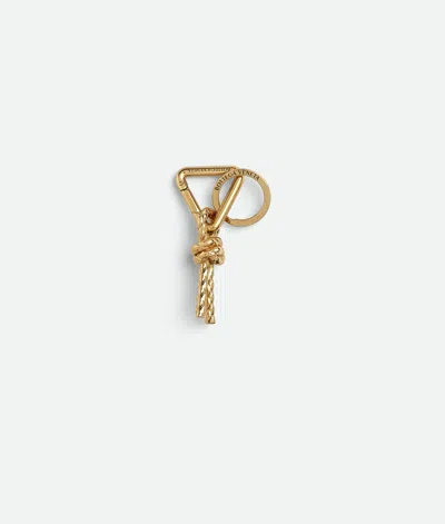 BOTTEGA VENETA PORTE-CLÉS KNOT EN MÉTAL