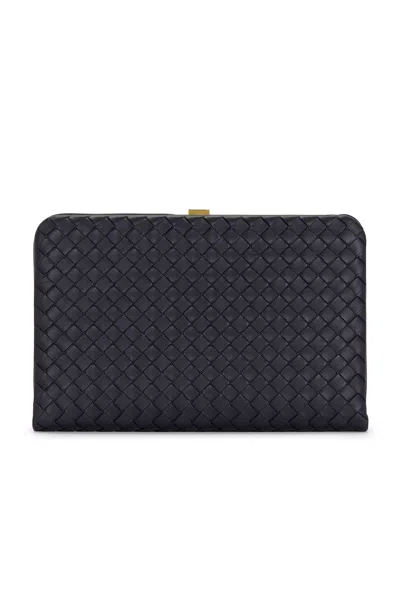 Bottega Veneta Mezzanotte Clutch In Yellow