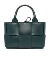 Bottega Veneta Micro Arco Dual-handle Shoulder Bag In Green