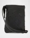 Bottega Veneta Micro Dustbag Intrecciato Leather Drawstring Pouch