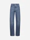 Bottega Veneta Mid Blue Denim Straight Jeans