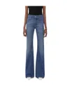Bottega Veneta Mid-rise Flare Jeans In Blue