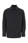 Bottega Veneta Cotton Blend Shirt With Pocket And Yoke