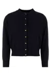 Bottega Veneta Twin-set In Misto Cotone Blu Notte  Donna