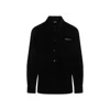 Bottega Veneta Cotton Corduroy Shirt In Black