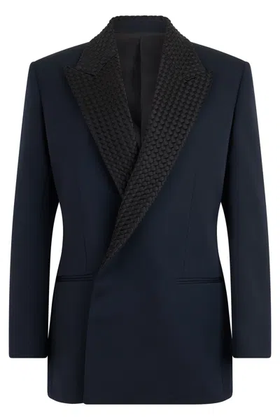 Bottega Veneta Midnight Blue Wool Blazer