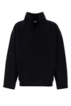 BOTTEGA VENETA MIDNIGHT BLUE WOOL SWEATER