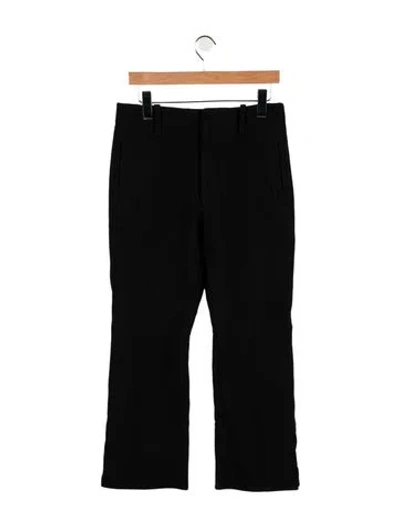 Pre-owned Bottega Veneta Mid-rise Flared Jeans In Black