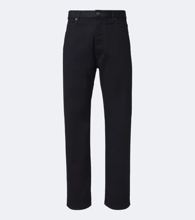 Bottega Veneta Mid-rise Straight Jeans In Blue