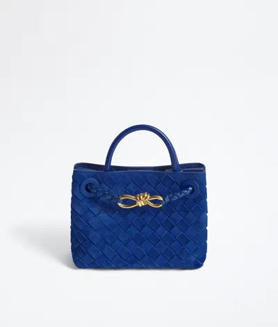 Bottega Veneta Mini Andiamo In Blue