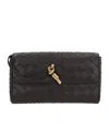 Bottega Veneta Mini Andiamo Bolted Shoulder Bag In Black