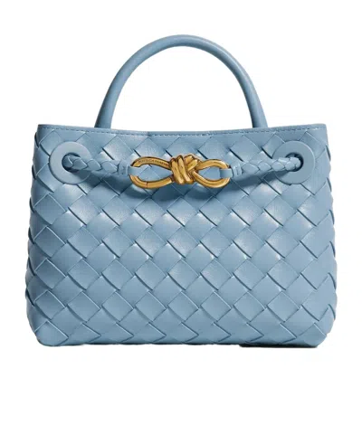Bottega Veneta Mini Andiamo In Blue