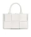 Bottega Veneta Cassette Intrecciato Leather Cardholder In White