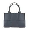 Bottega Veneta Mini Arco Shoulder Bag In Blue