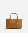 Bottega Veneta Arco Mini Intrecciato Leather Tote In Brown