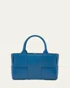 Bottega Veneta Mini Arco Tote Bag In Deep Pacific-gold